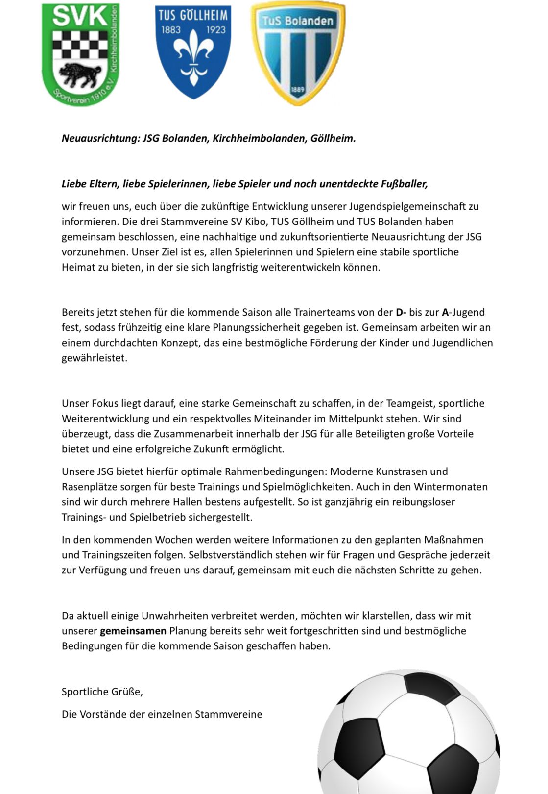 Neuausrichtung Jugend