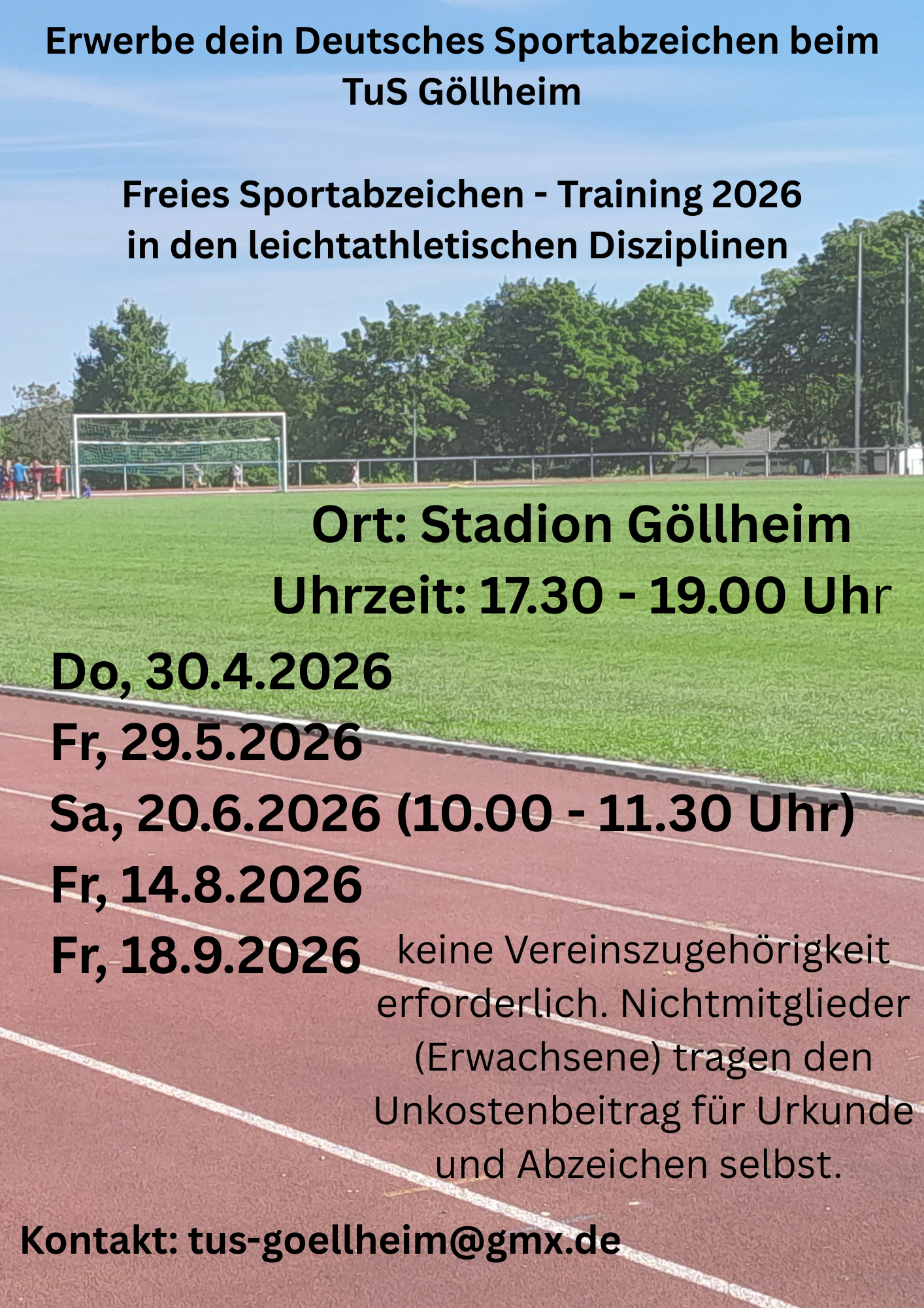 Sportabzeichentraining